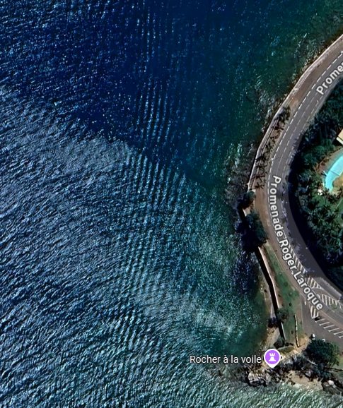 Carte — Rocher à la Voile, Nouméa